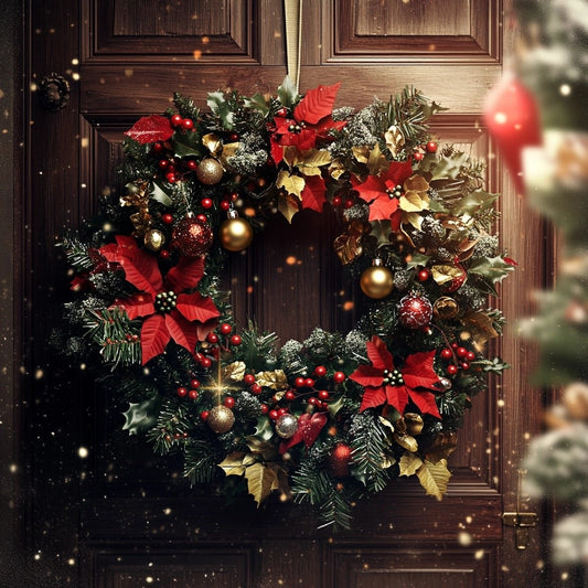 Turn your house into a home with a Christmas wreath