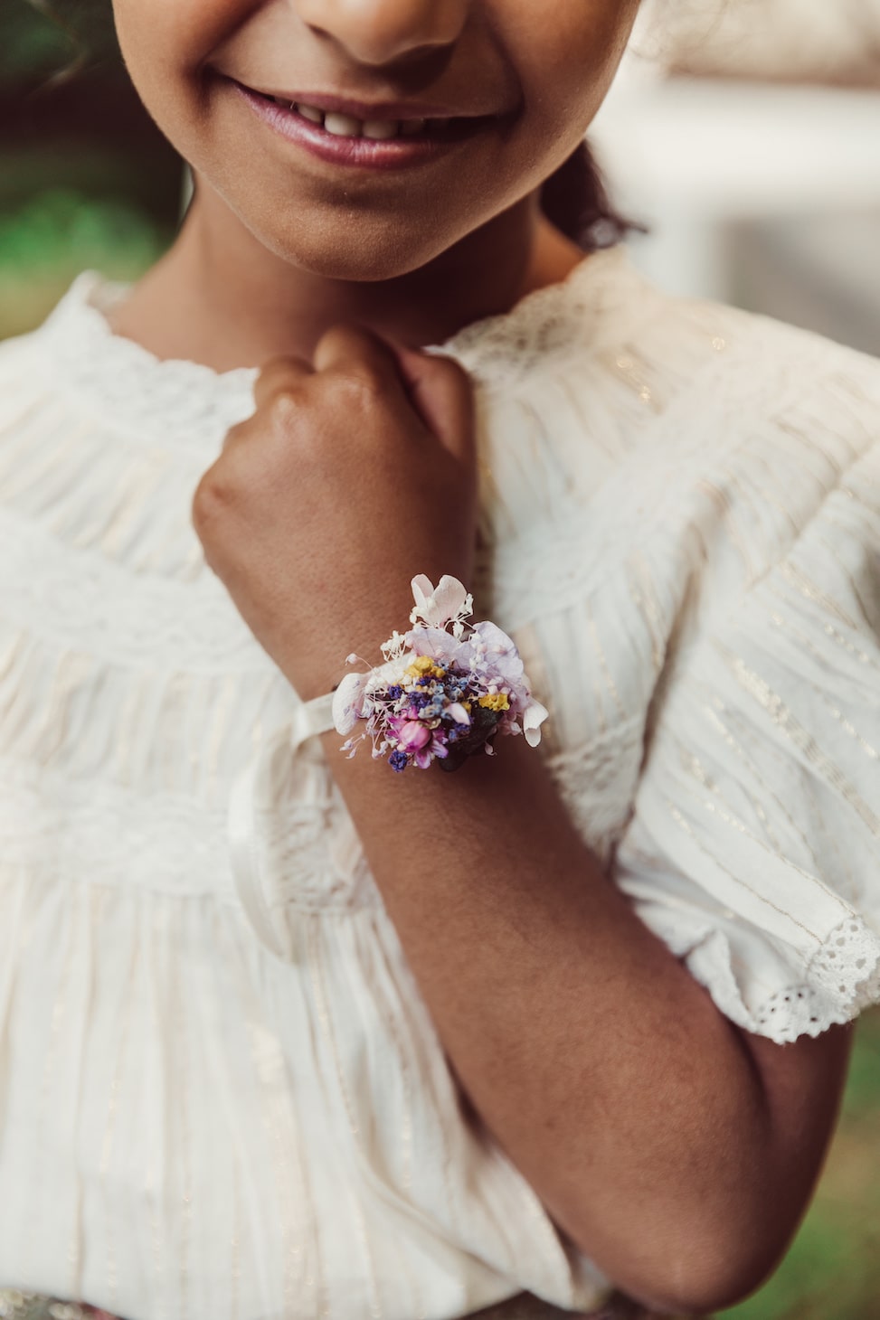 ATELIER SPÉCIAL MAMAN ET FILLE : COURONNE & POIGNET FLORAL