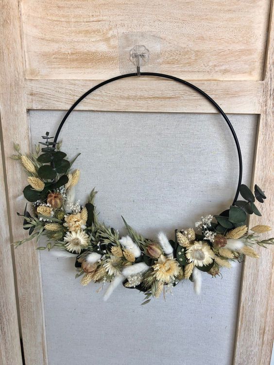 Créez votre atelier de couronne de fleurs séchées à Paris