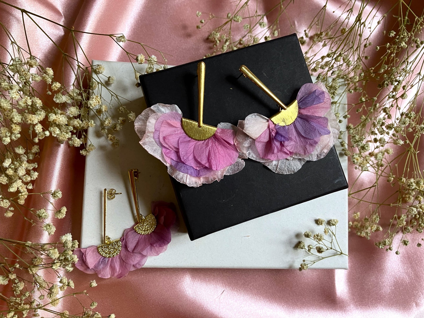 LYDIA | Preserved Floral Earrings
