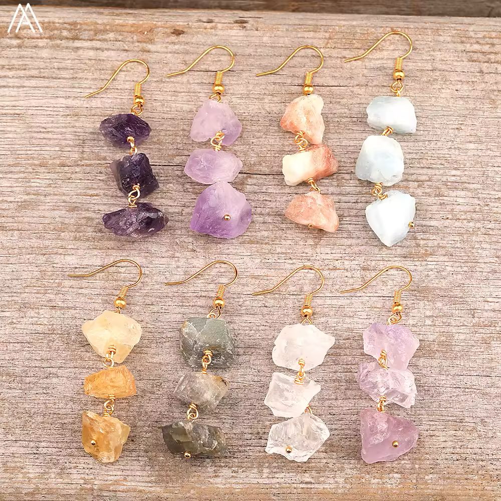 Healing Crystal Earrings | Flash Workshop