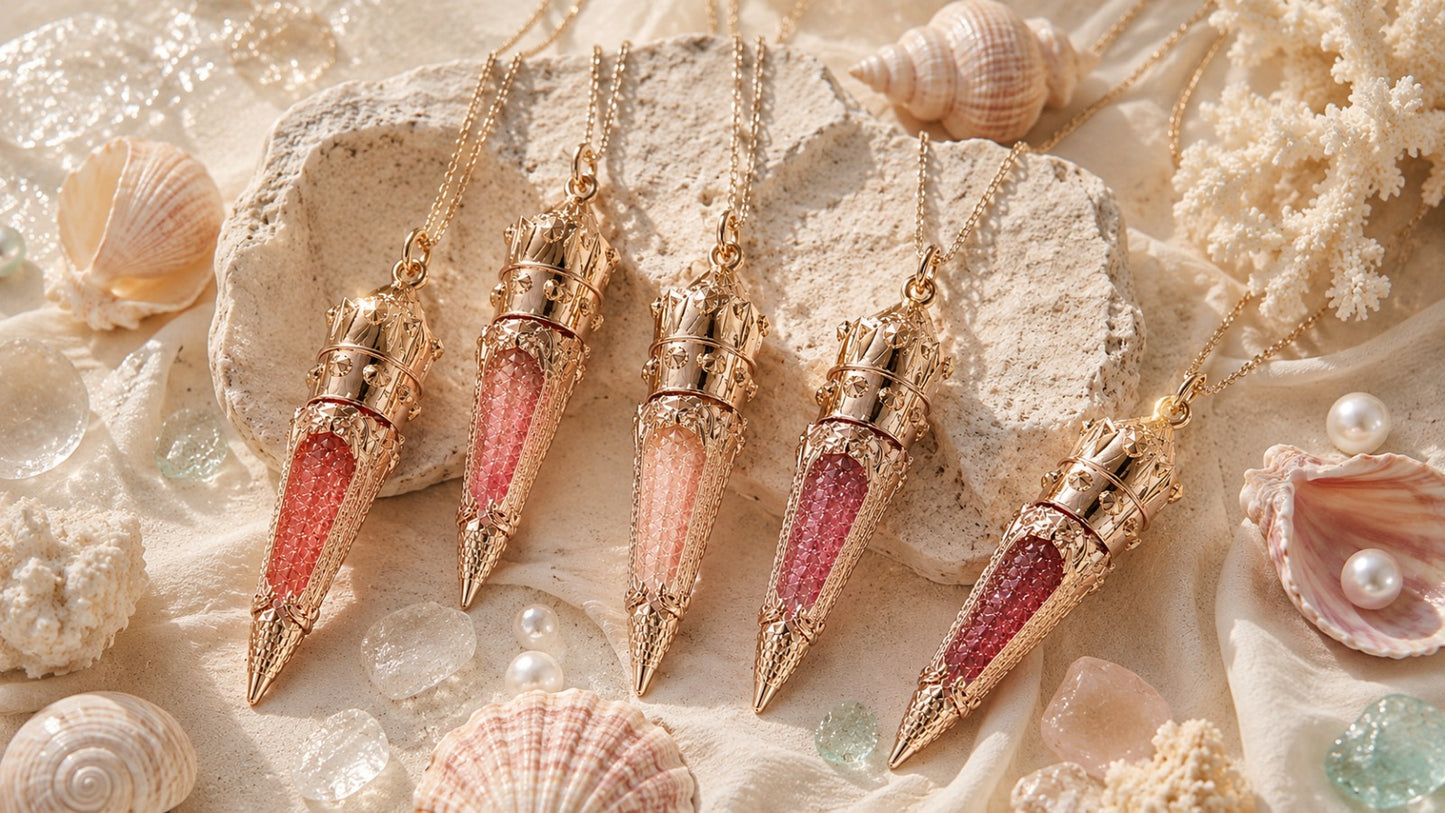 Lip Gloss Jewelry Necklace | Flash Workshop