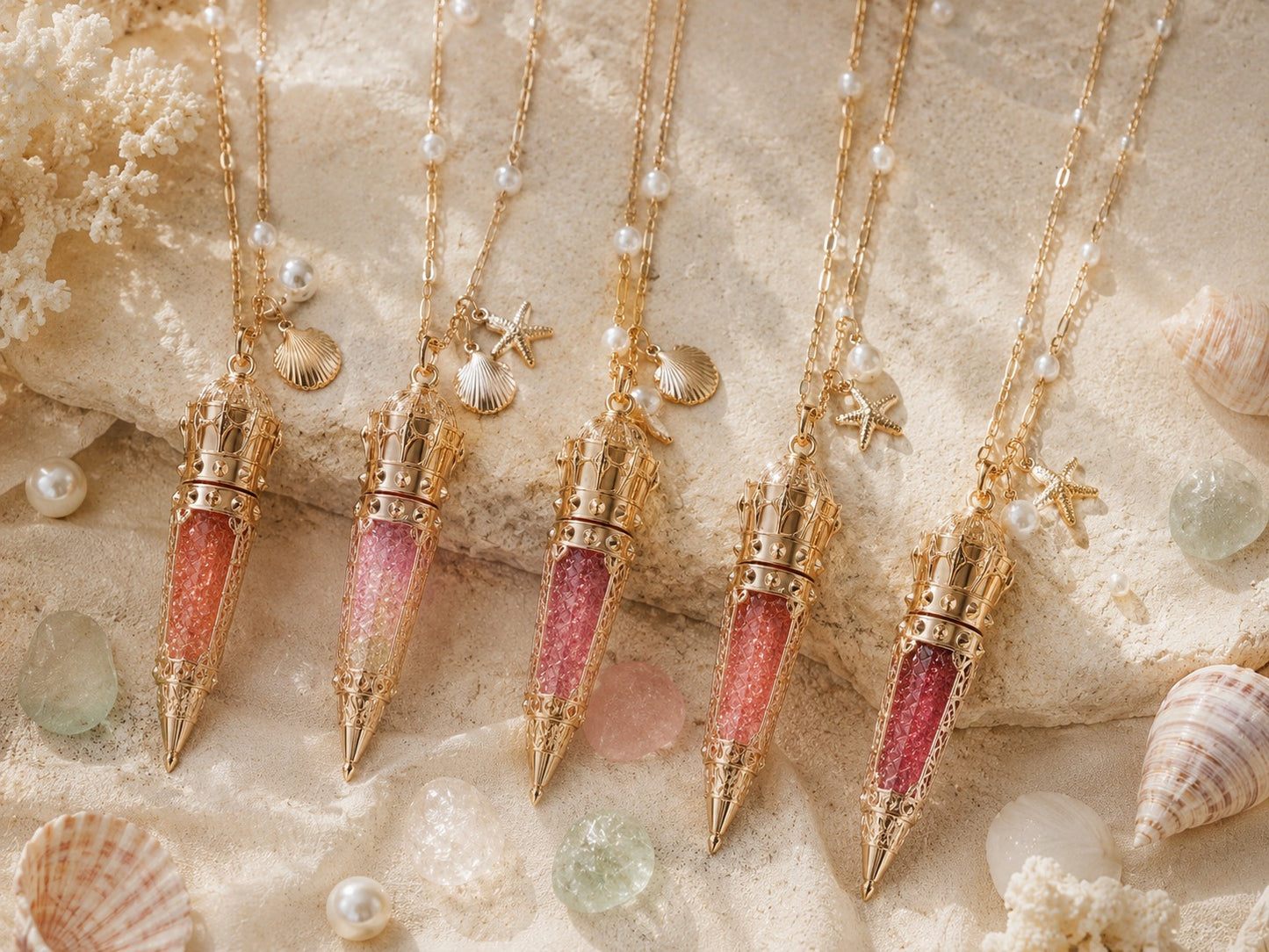 Lip Gloss Jewelry Necklace | Flash Workshop
