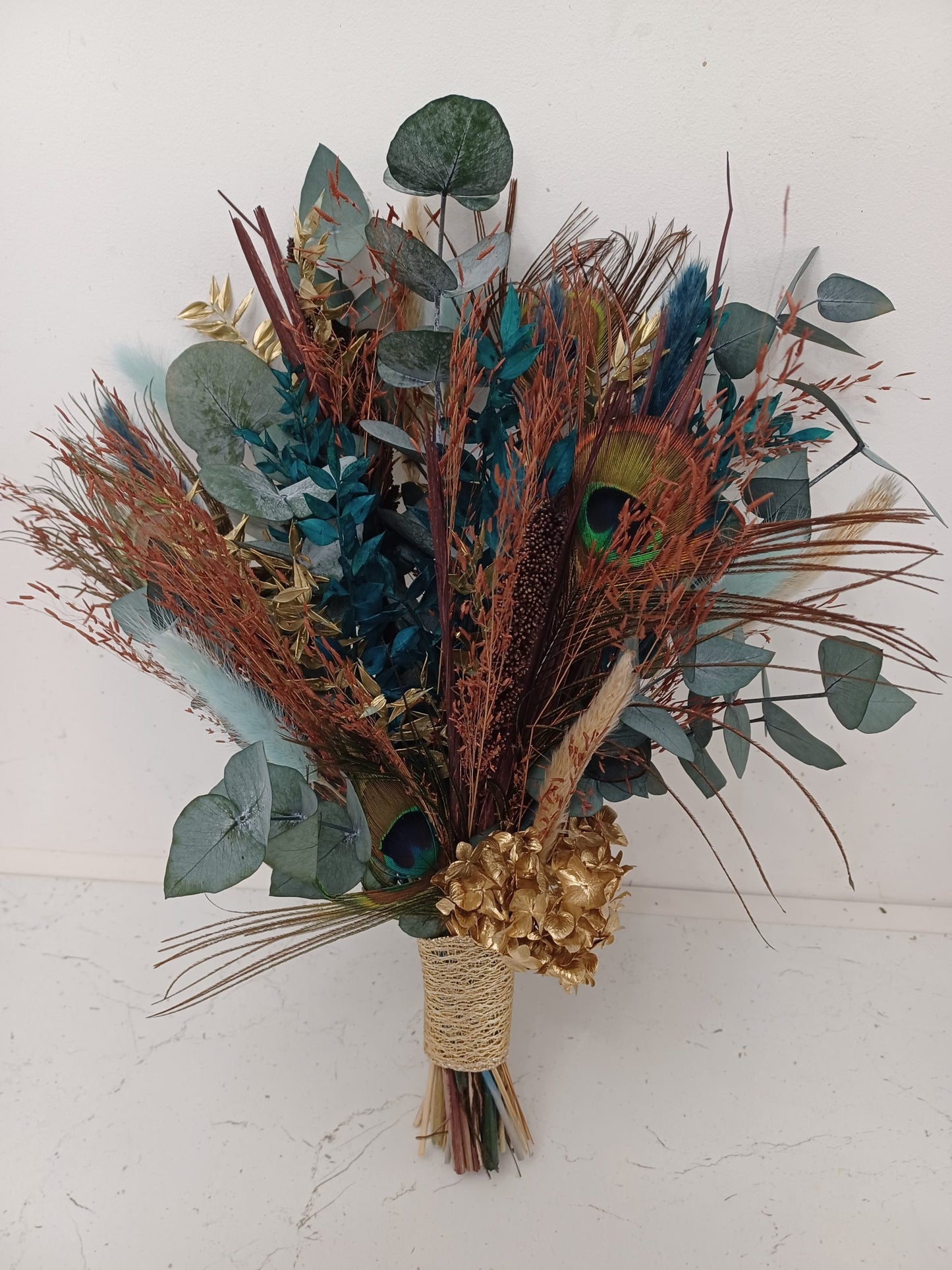 PEACOCK FEATHER | Wedding Bouquet