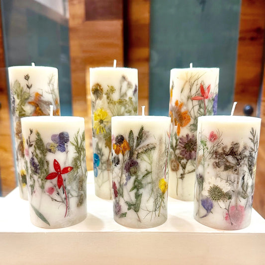 Floral Pillar Candle Making | Public Workshop
