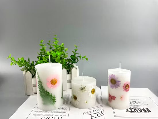 Floral Pillar Candle Making | Public Workshop