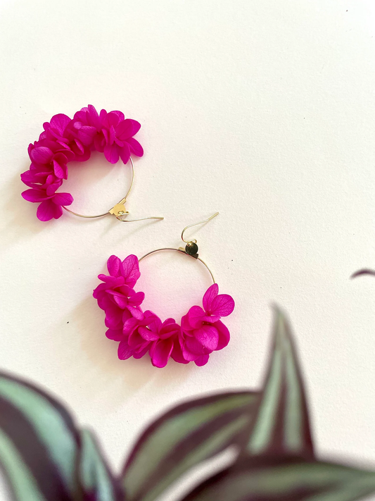 CAMILLE | Preserved Floral Earring