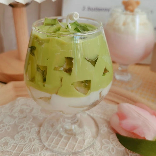 Atelier de fabrication de bougies au café glacé et au matcha latte | Privé