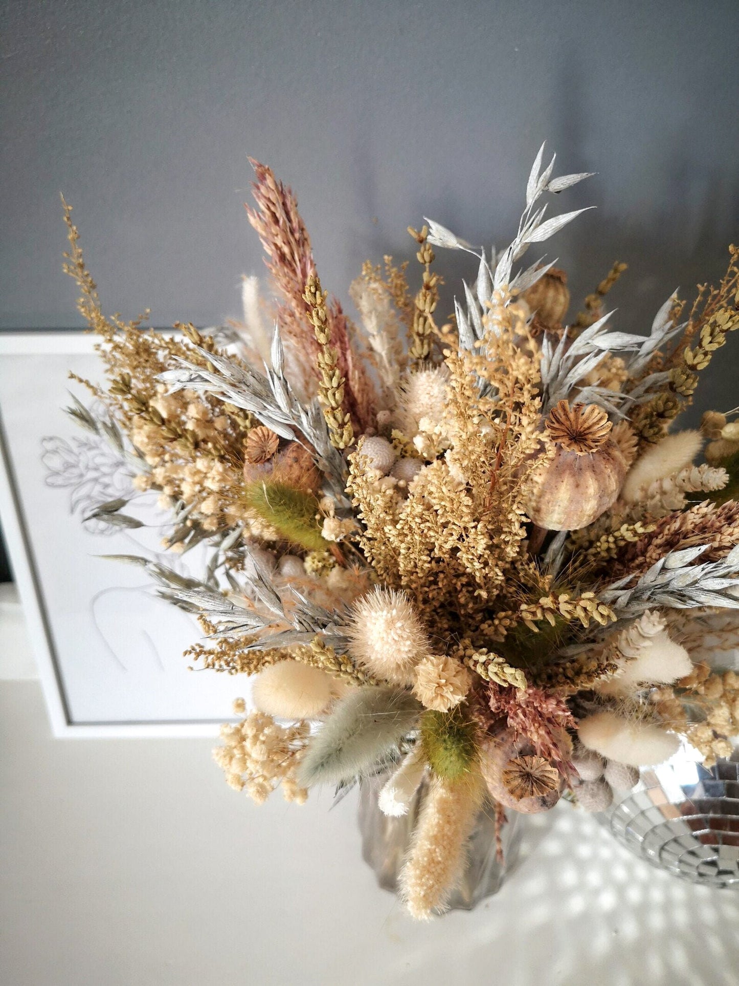 Bouquet de fleurs PROVENCIA pour la maison, décoration de mariage