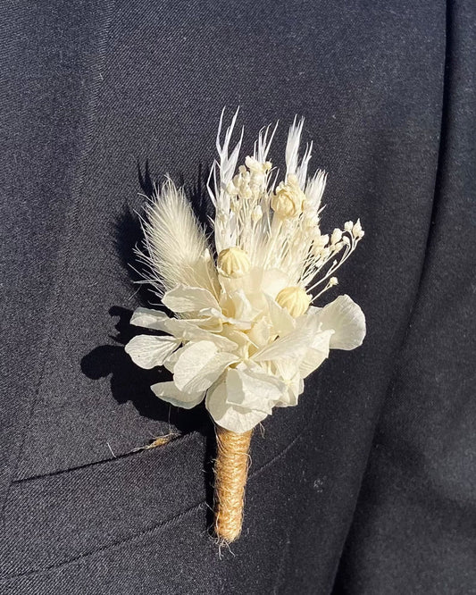 Boutonnière de mariage de MIAMI pour la mariée et le marié, boutonnière pour le mariage